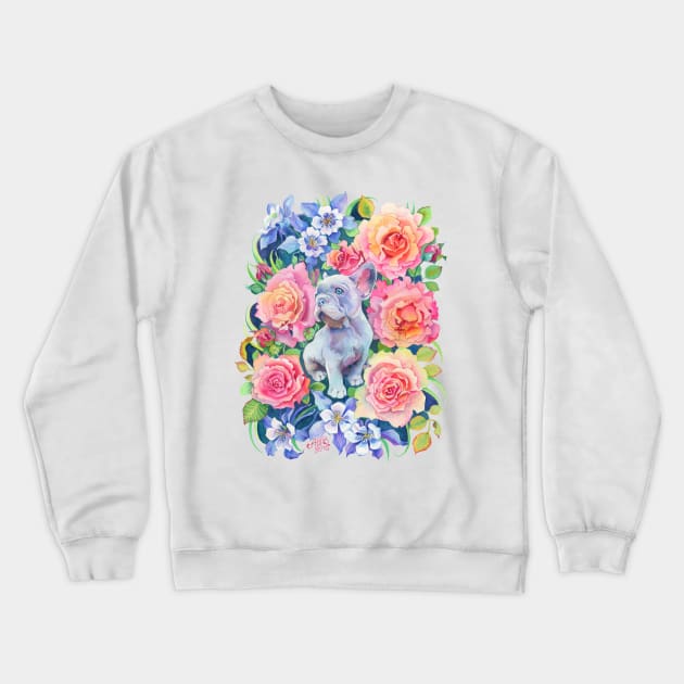 Year of the Dog Crewneck Sweatshirt by annabucciarelli